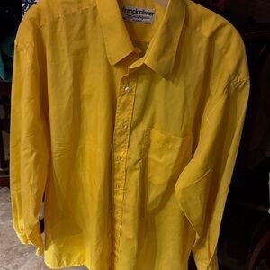 Franck Olivier Yellow Button-Up Shirt